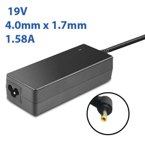 Cargador HP Mini 19V 1.58A 4.0mm x 1.7mm 30W