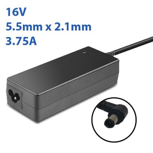 Cargador Sony 16V 3.75A 6.5mm x 4.4 mm 60W