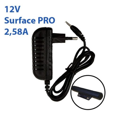 CARGADOR MICROSOFT SURFACE PRO 3 12V 2.58A