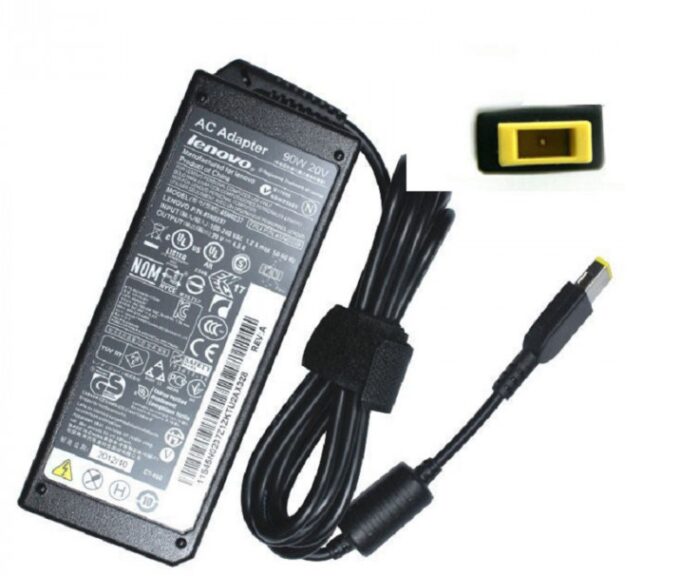 CARGADOR ORIGINAL LENOVO 20V 4.5A SQUARE 90W