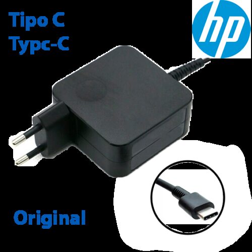 CARGADOR ORIGINAL HP 20V 3.25A 65W TIPO C