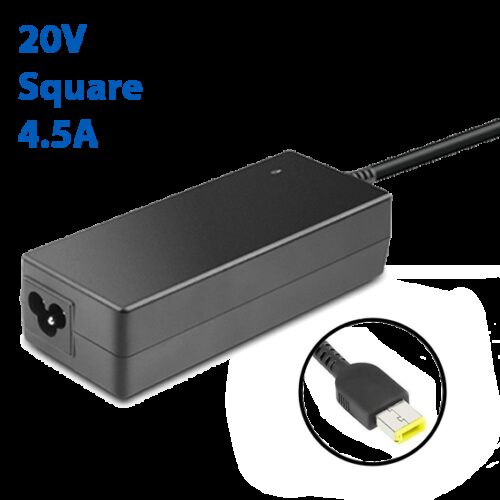 CARGADOR LENOVO 20V 4.5A SQUARE 90W