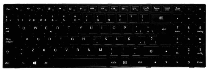 TECLADO ORIGINAL LENOVO IDEAPAD 100-15IBY